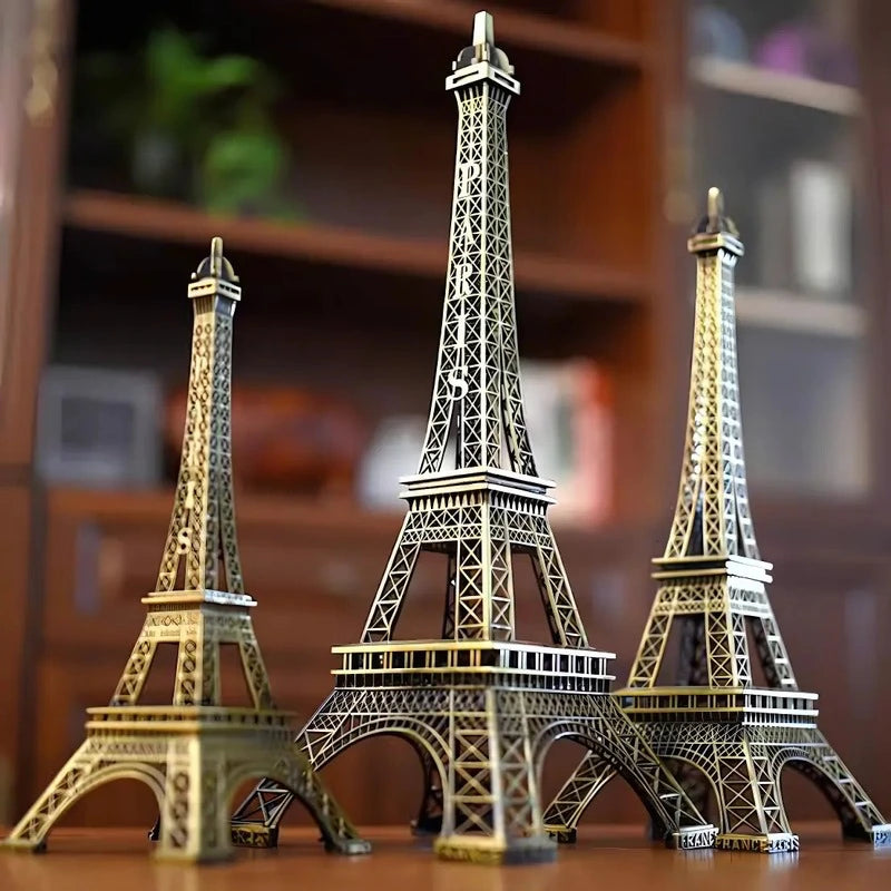 Escultura Torre Eiffel Paris – Decoração Clássica em Metal