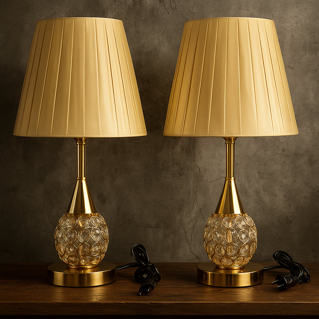 Kit 2 Abajures LED Decorativos Bivolt – Design Moderno, Cores Exclusivas e Iluminação Sofisticada
