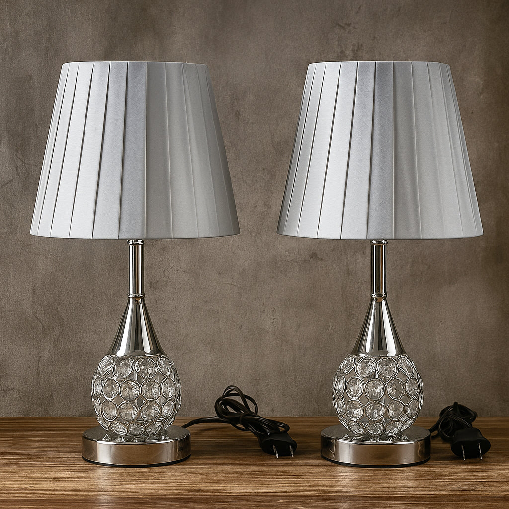 Kit 2 Abajures LED Decorativos Bivolt – Design Moderno, Cores Exclusivas e Iluminação Sofisticada