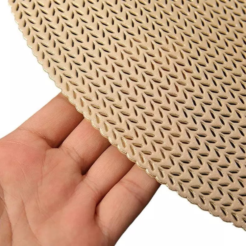 Conjunto Mesa Posta 4 ou 6 Jogos Americanos Impermeáveis – Design Elegante