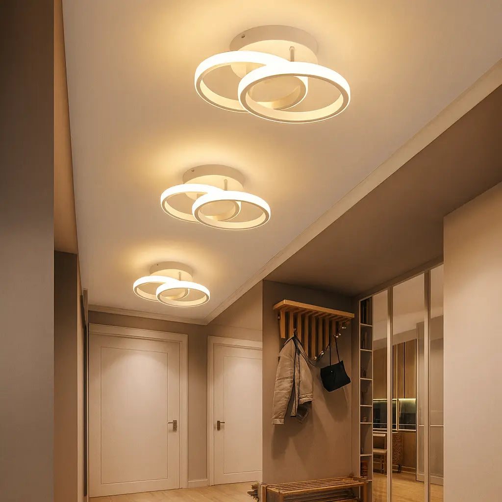Luminária Plafon LED Moderna – Design Minimalista para Teto (110V/220V)