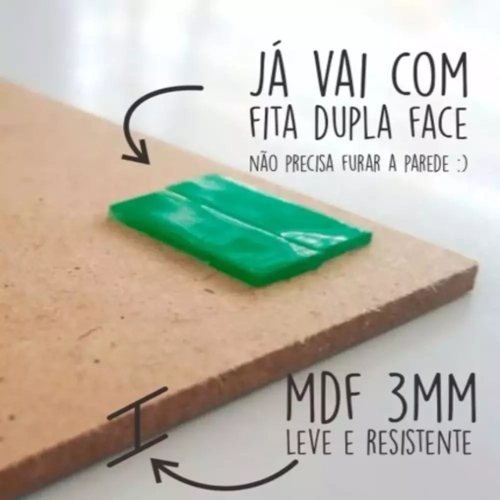 Placa Decorativa Cantinho do Churrasco em MDF – Design Moderno para Área Gourmet