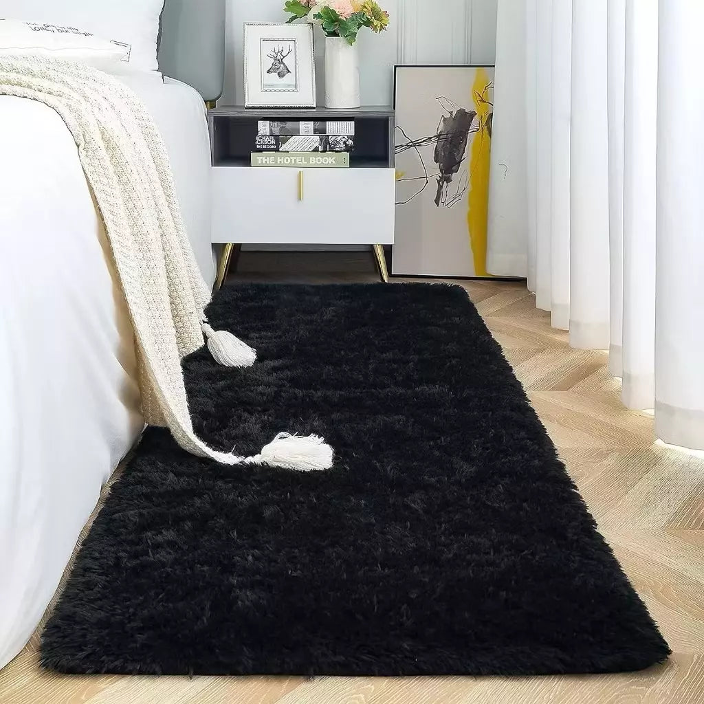 Tapete Passadeira Macio 2,00 x 0,60m – Bege Mesclado, Estilo Moderno