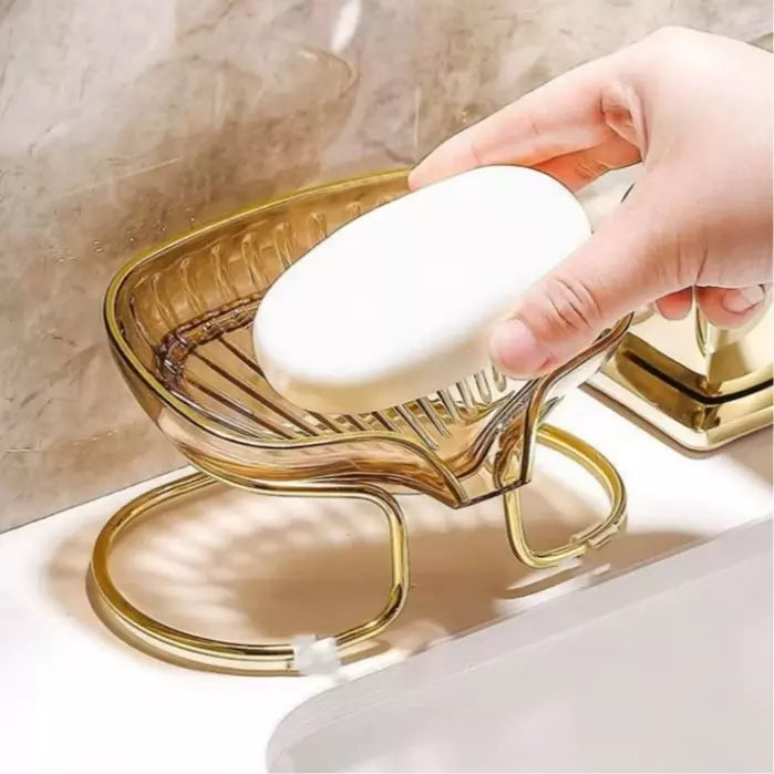 Porta Sabonete Antirrespingo – Suporte Elegante para Banheiro e Lavabo