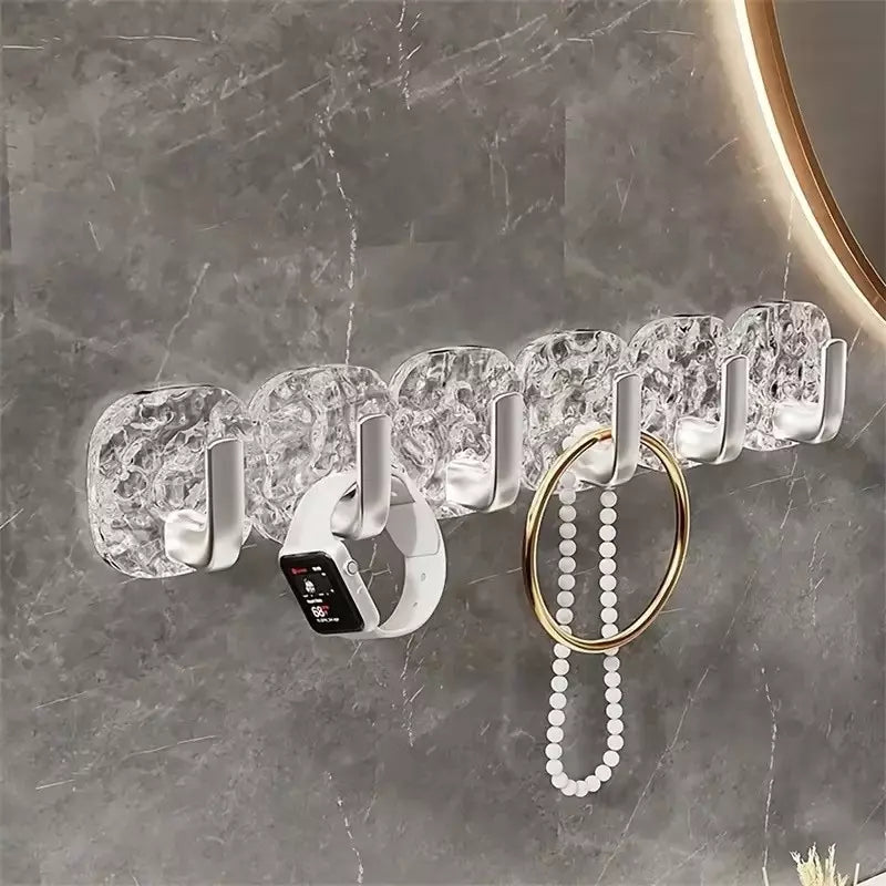 Gancho de Parede Adesivo Luxo – Fixação Sem Furo para Toalhas e Utensílios