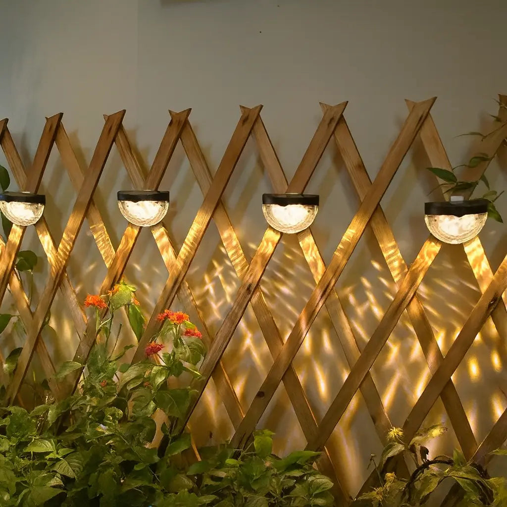 Luminária Solar LED à Prova d’Água – Decorativa para Jardim, Parede e Escadas