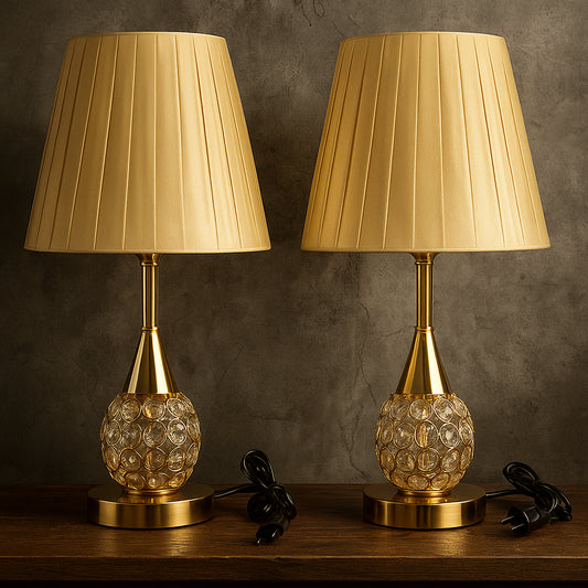 Kit 2 Abajures LED Decorativos Bivolt – Design Moderno, Cores Exclusivas e Iluminação Sofisticada