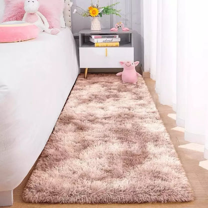 Tapete Passadeira Macio 2,00 x 0,60m – Bege Mesclado, Estilo Moderno
