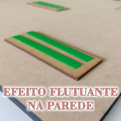 Quadro Abstrato Floral Branco – Grande Formato Vertical