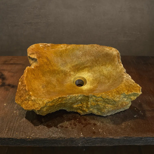 Cuba Rústica de Pedra Natural – Design Único e Atemporal